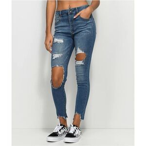 EMPYRE DREA HIGH RISE Skinny Jeans Size 7